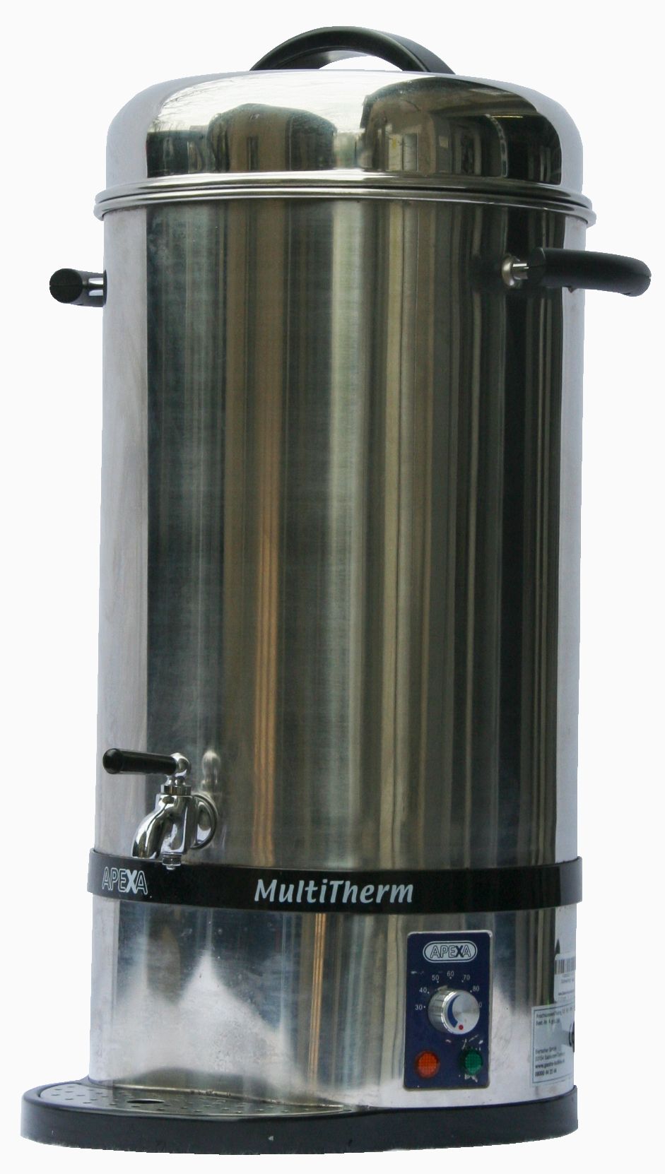 Glühweintopf 20 Liter Chrom "Multitherm"  2000Watt